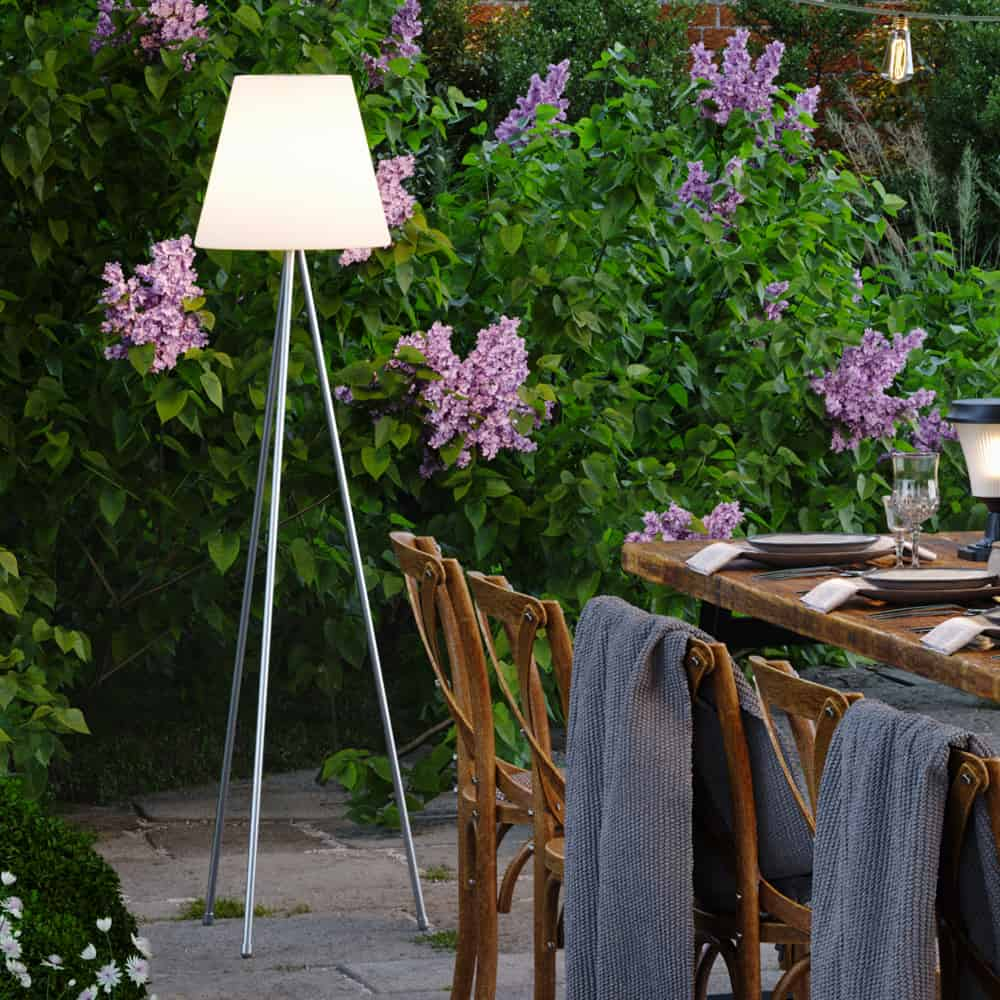 Solar Tripod newest Floor Lamp Outdoor