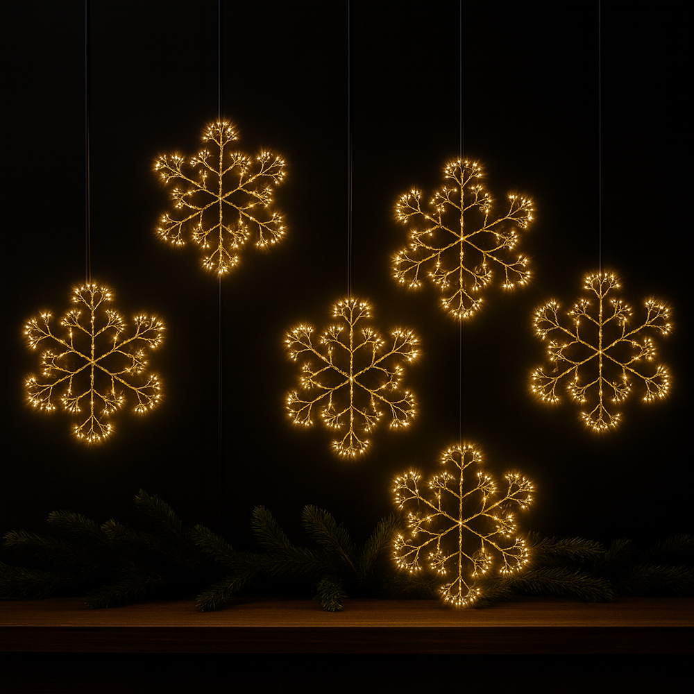 x6 Large Snowflake