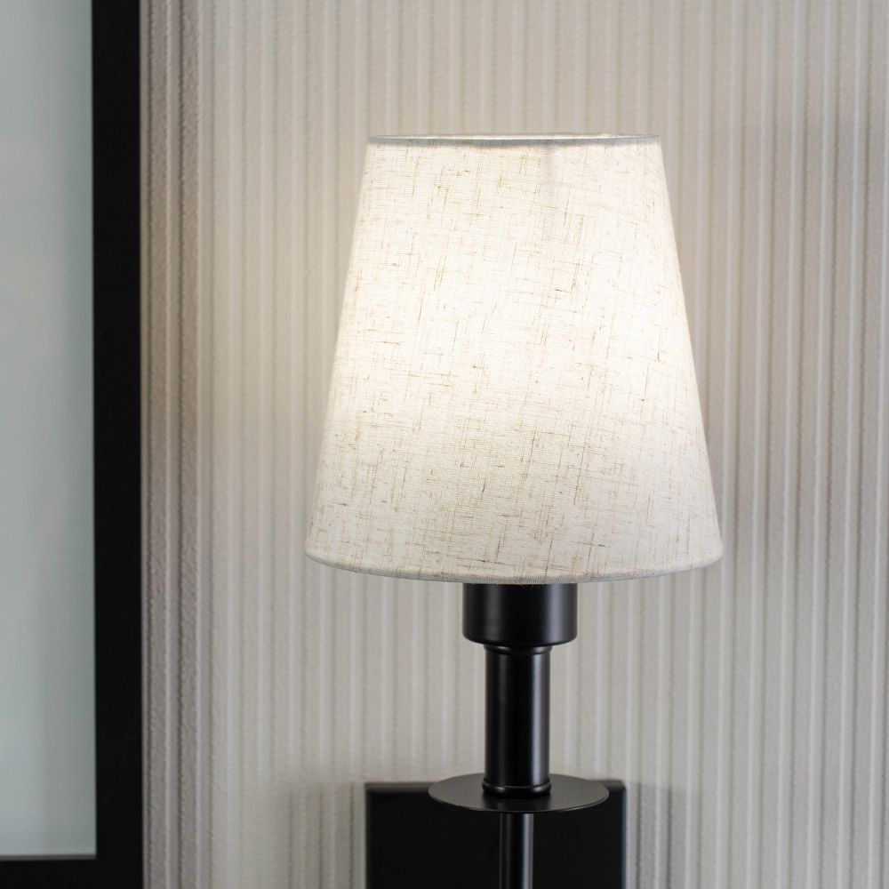 Kincaid Rechargeable Black Wall Light