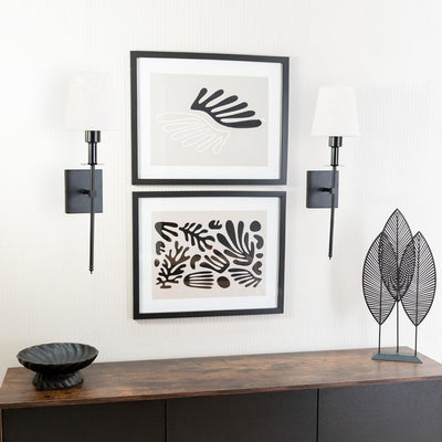 Kincaid Rechargeable Black Wall Light