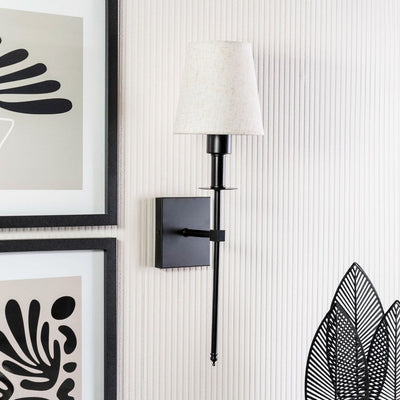 Kincaid Rechargeable Black Wall Light