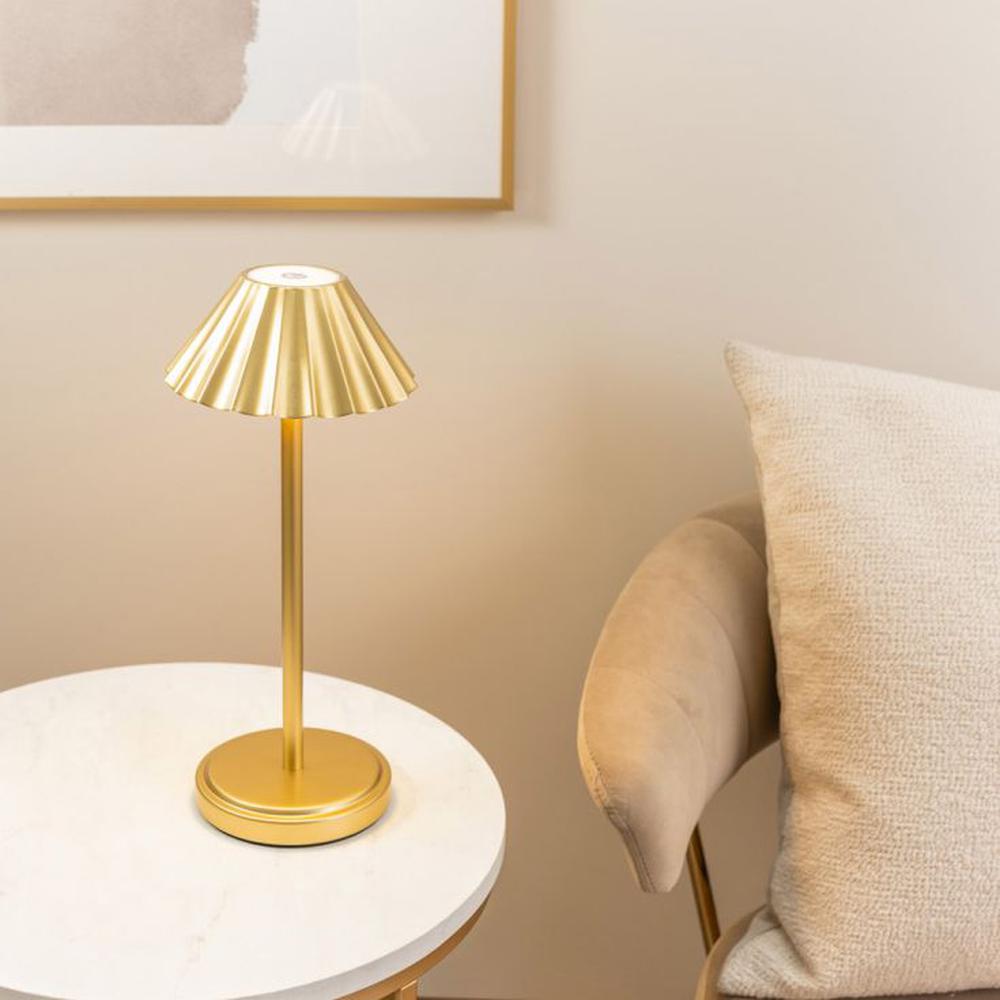 Avery Rechargeable Table Lamp Gold