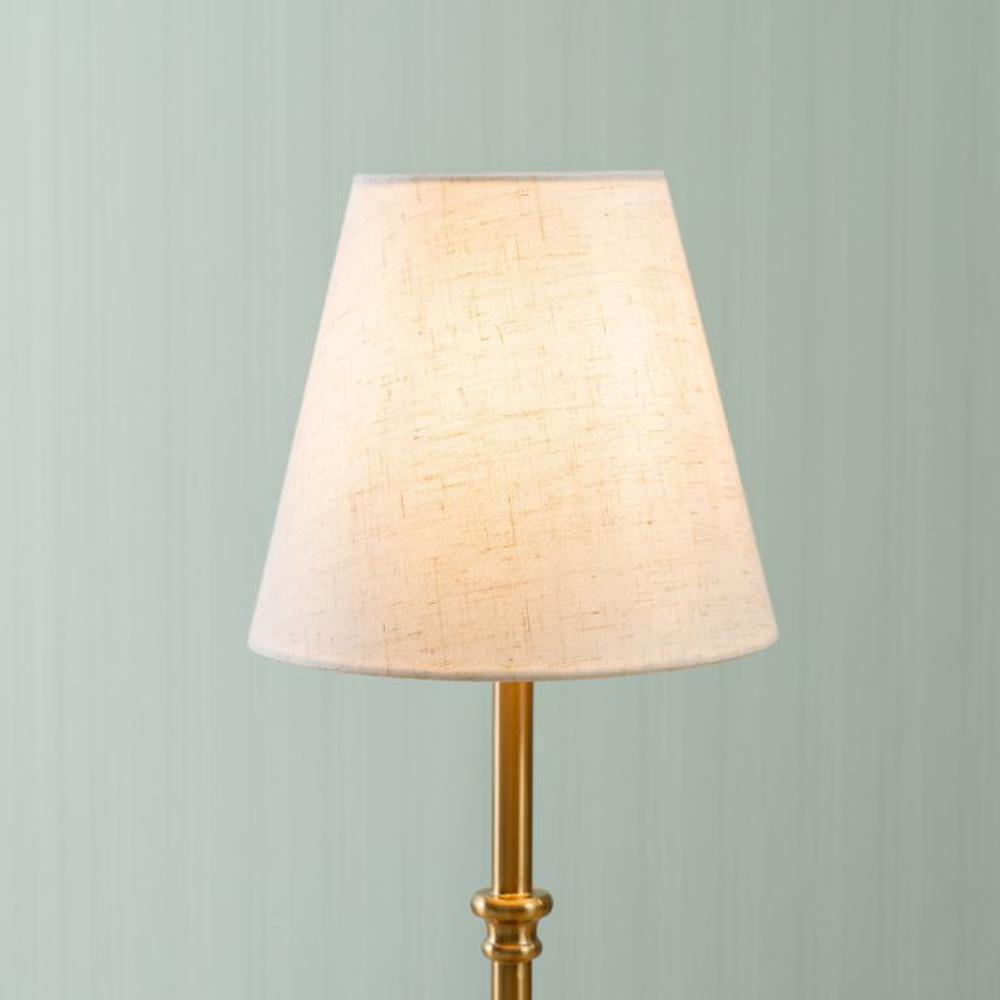 Lowe Rechargeable Table Lamp Antique Brass