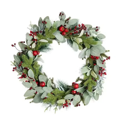 Roschip Berry Eucalyptus Wreath