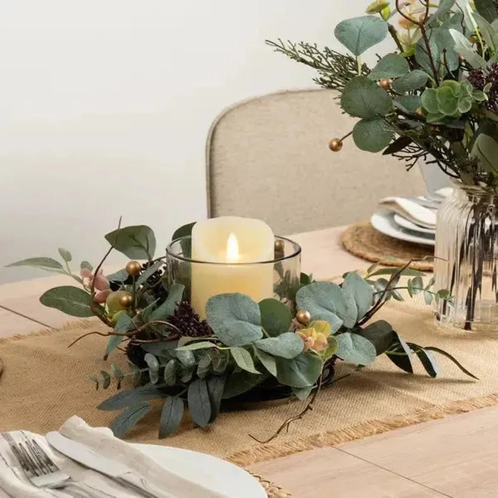 Eucalyptus Candle Holder