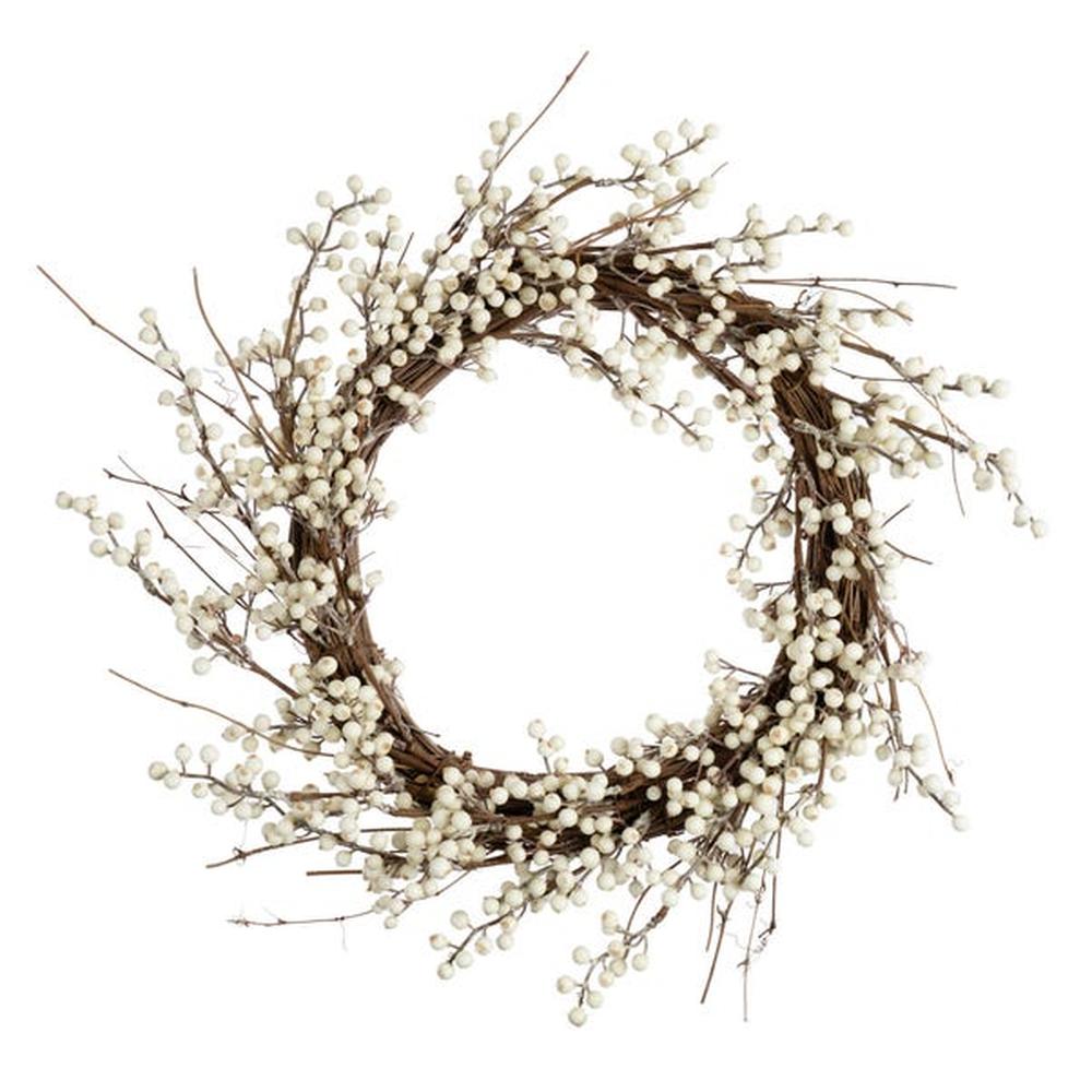 White Berry Wreath
