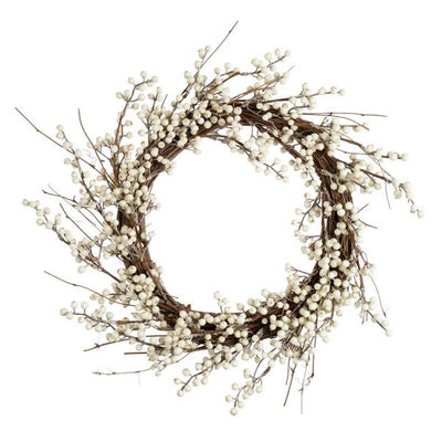White Berry Wreath