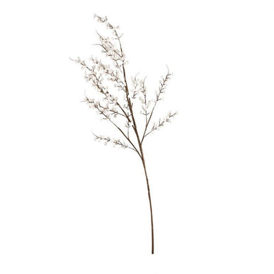 Pre-lit White Berry Branch