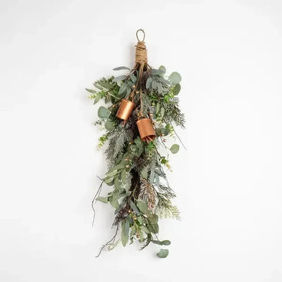 Artificial Rustic Swag with Bells