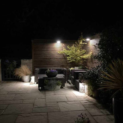 3x Hale Solar Wall Lights