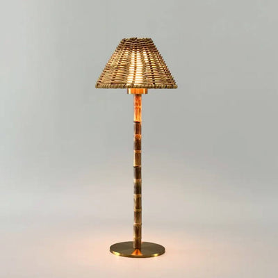 3x Bamboo Rattan Lights 12x Table Starburst x24 Starburst Tealights