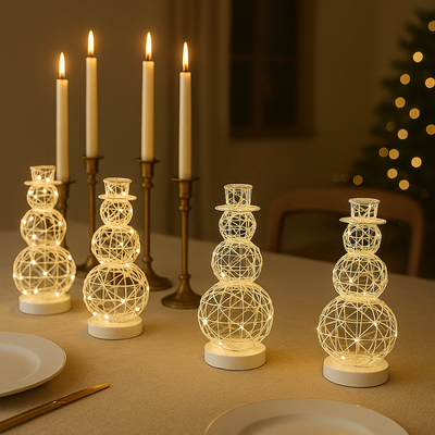 x6 Table Snowman White