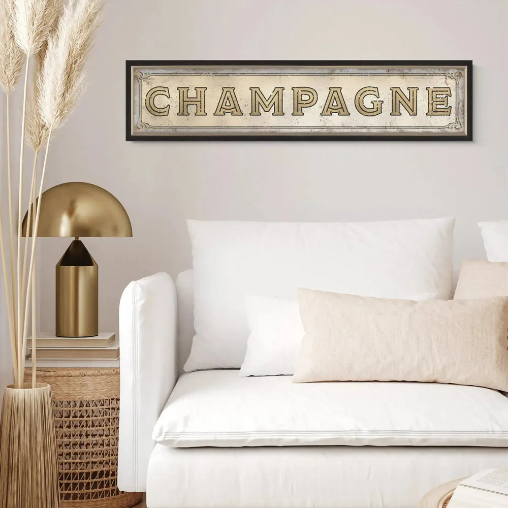 Champagne Mirrorred Art