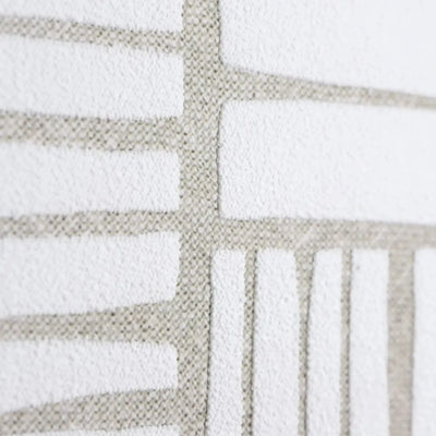 Between the Lines Framed Canvas