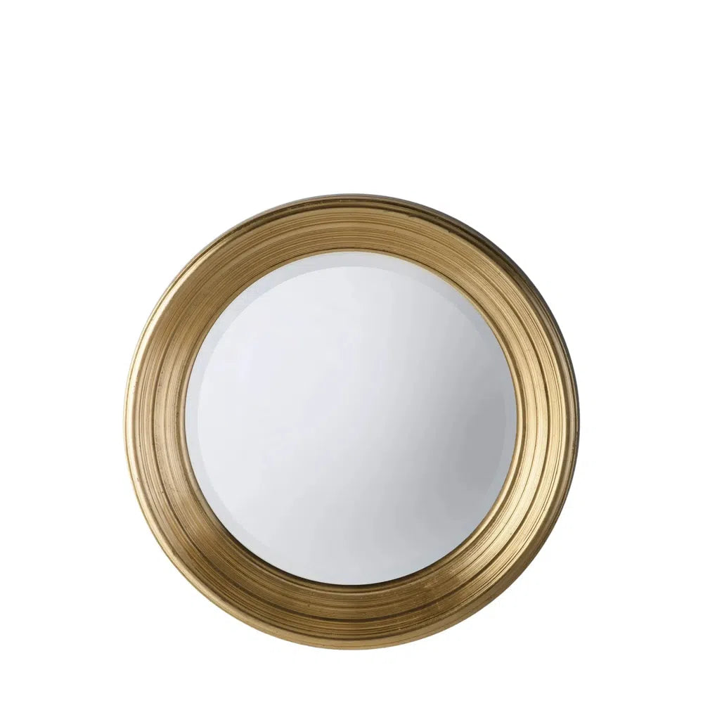 Chaplin Round Mirror Gold