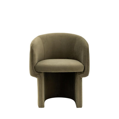 Holm Dining Chair Moss Green
