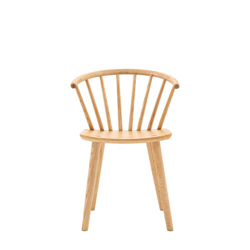 x2 Craft Dining Chairs Natural