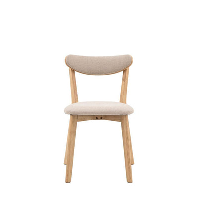 x2 Hatfield Dining Chairs Natural