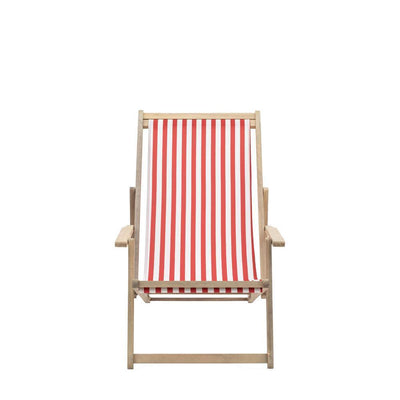 Creta Deck Chair Red