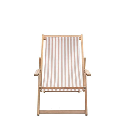 Creta Deck Chair Clay Stripe