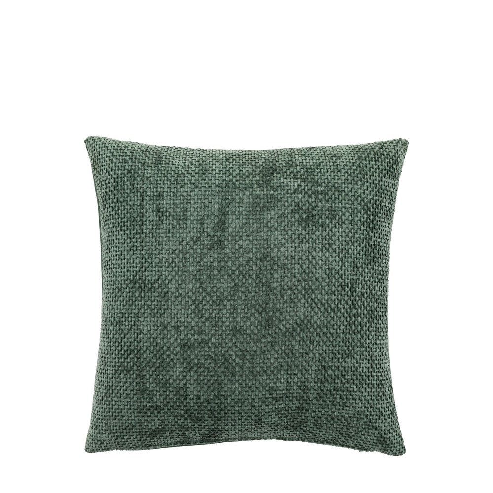 x2 Basketweave Olive Cushions