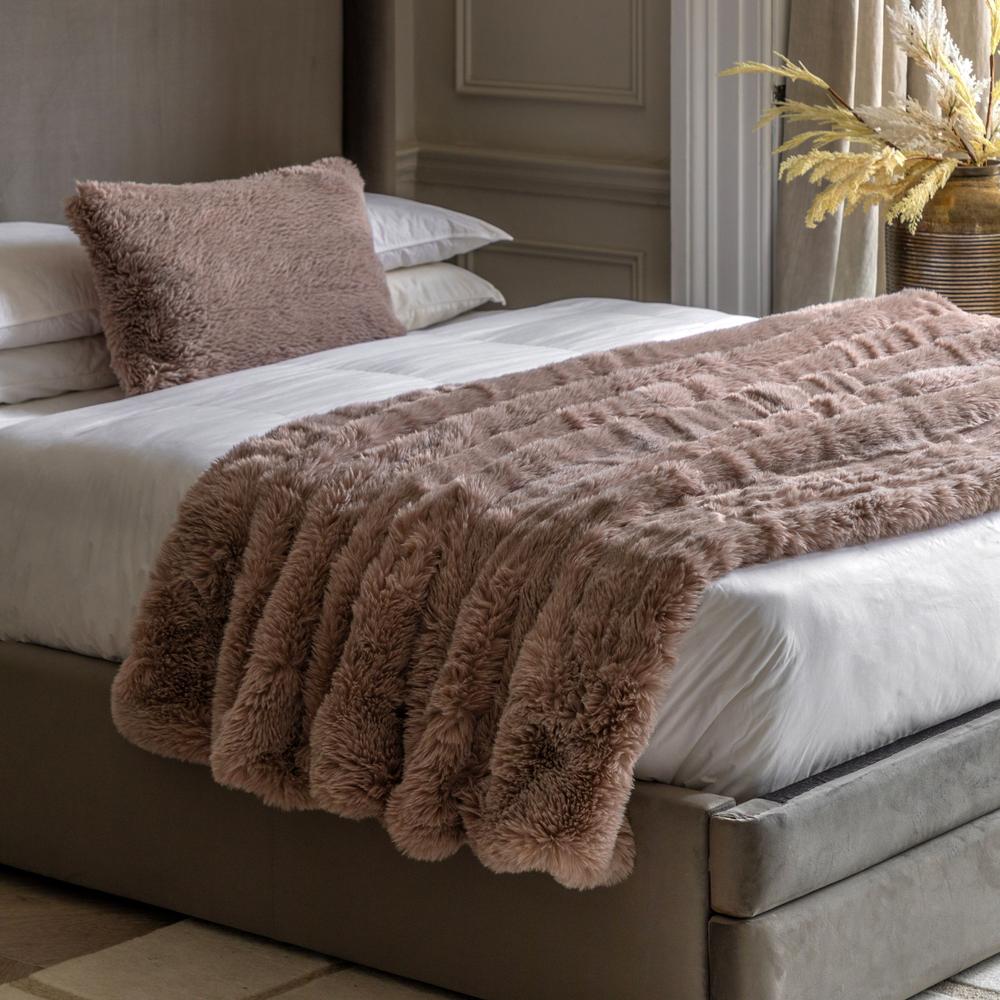 Juniper Faux Fur Throw Large