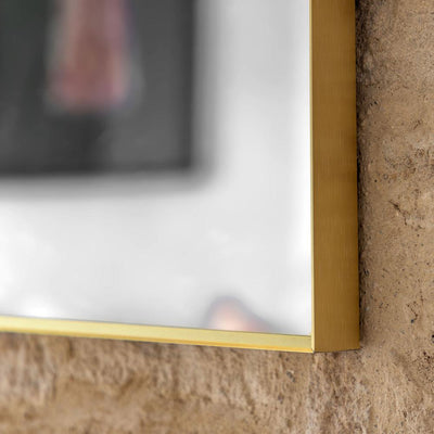 Holworth Overmantle Mirror Gold