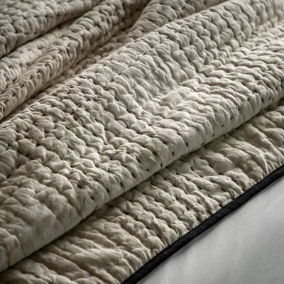 Matrix Bedspread Beige