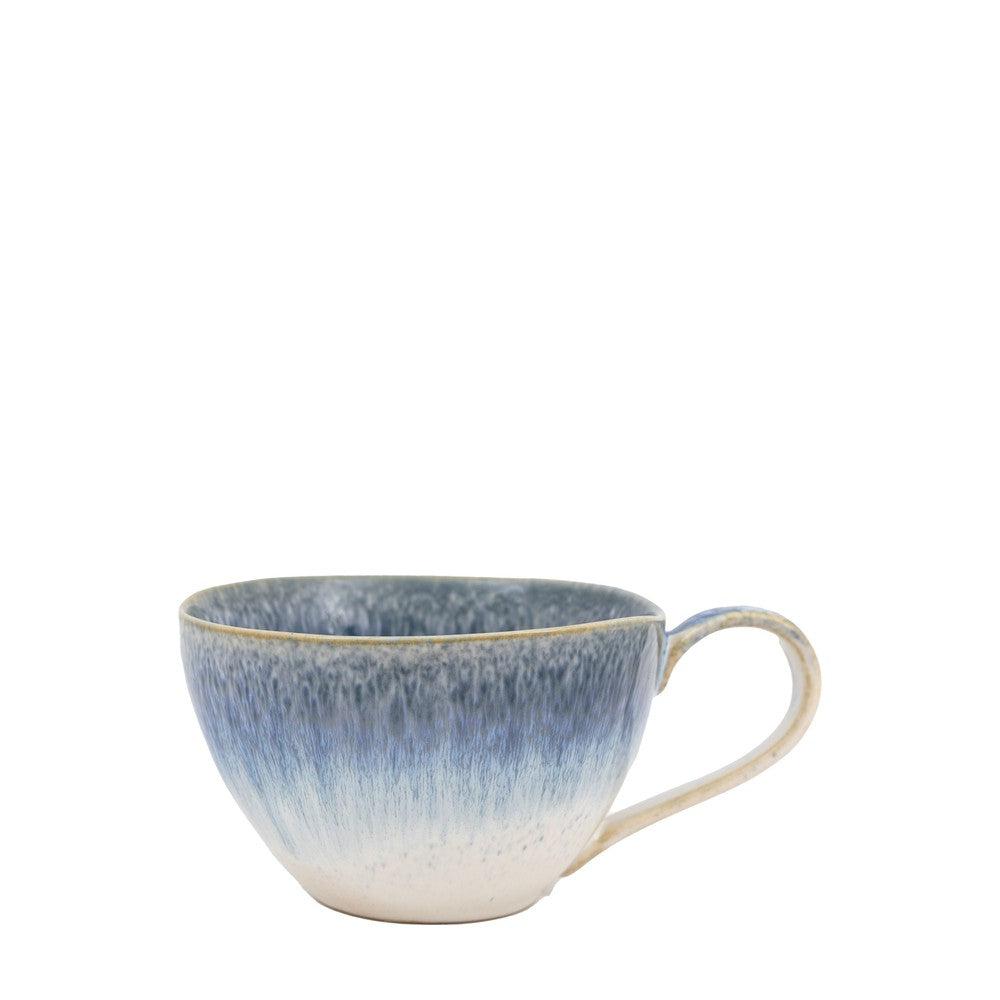 Reactive Organic Beaded Mug Blue 4pk