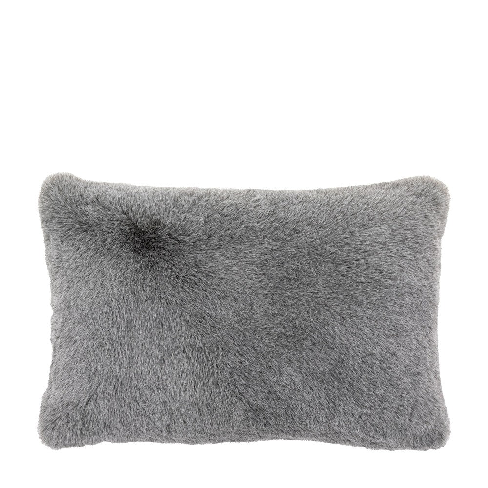 Roscose Faux Fur Cushion Grey