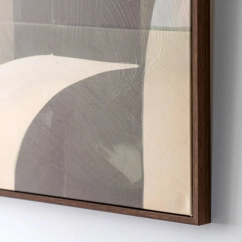 Concreta Abstract Framed Canvas