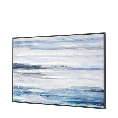 Tidal Scape Framed Canvas