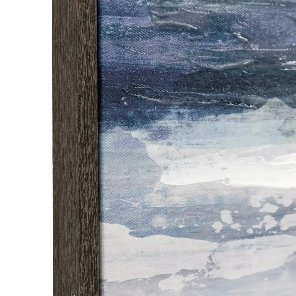 Tidal Scape Framed Canvas