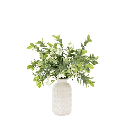 Retro Vase with Meadown Foliage