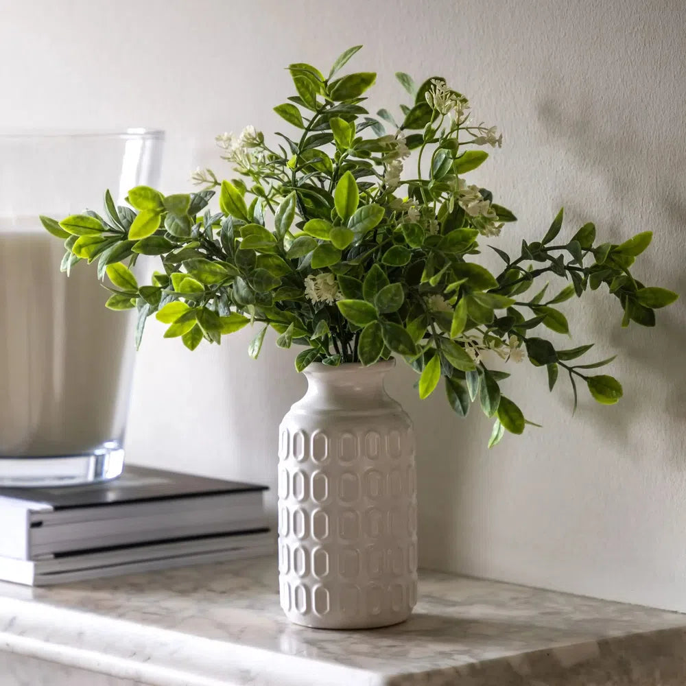 Retro Vase with Meadown Foliage