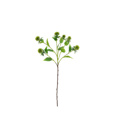 Faux Stem Thistle Green