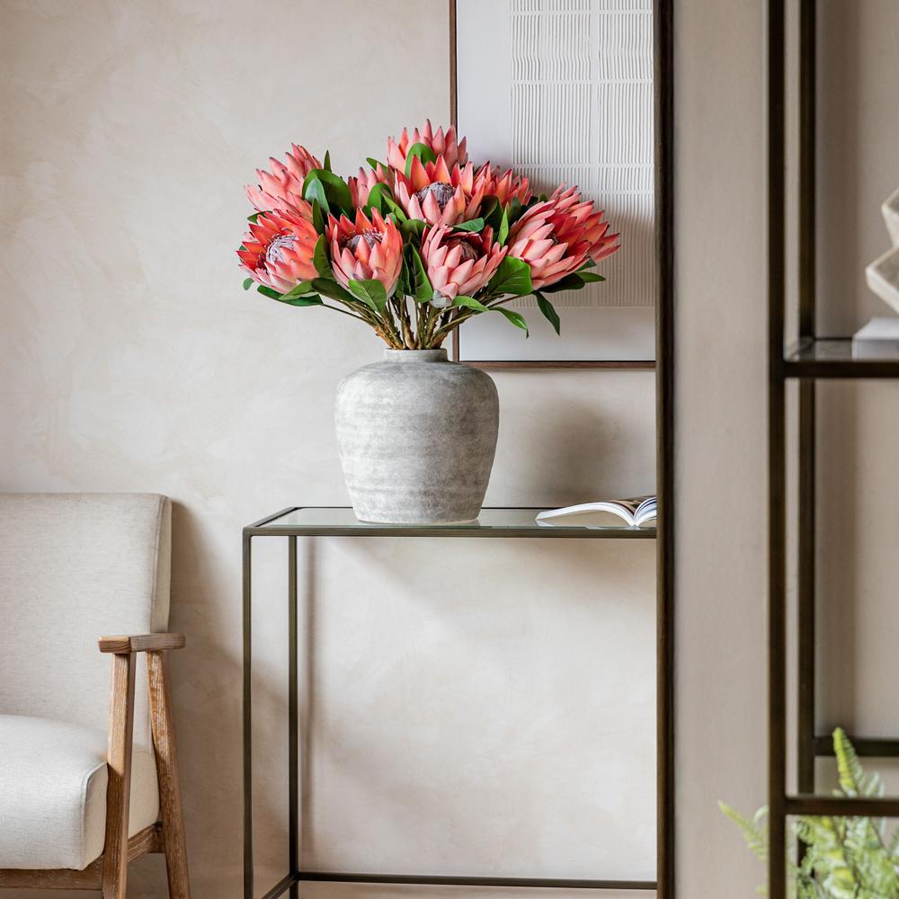 Faux Stem Statement Tropical Apricot