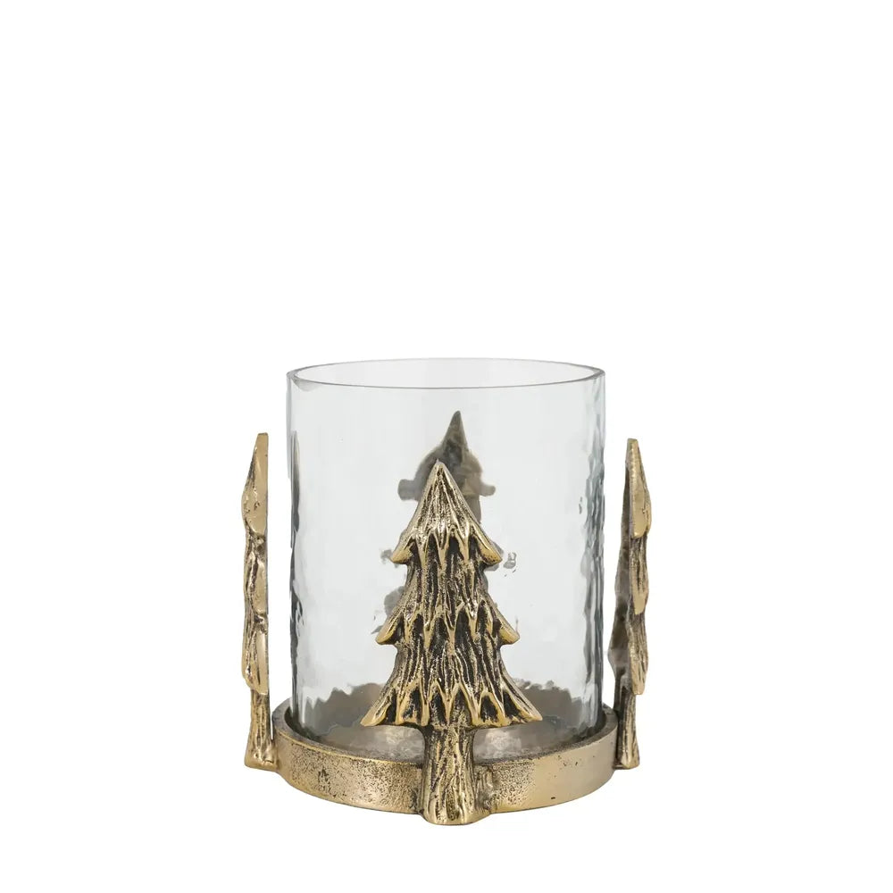x3 Xmas Tree Hurricane Antique Gold