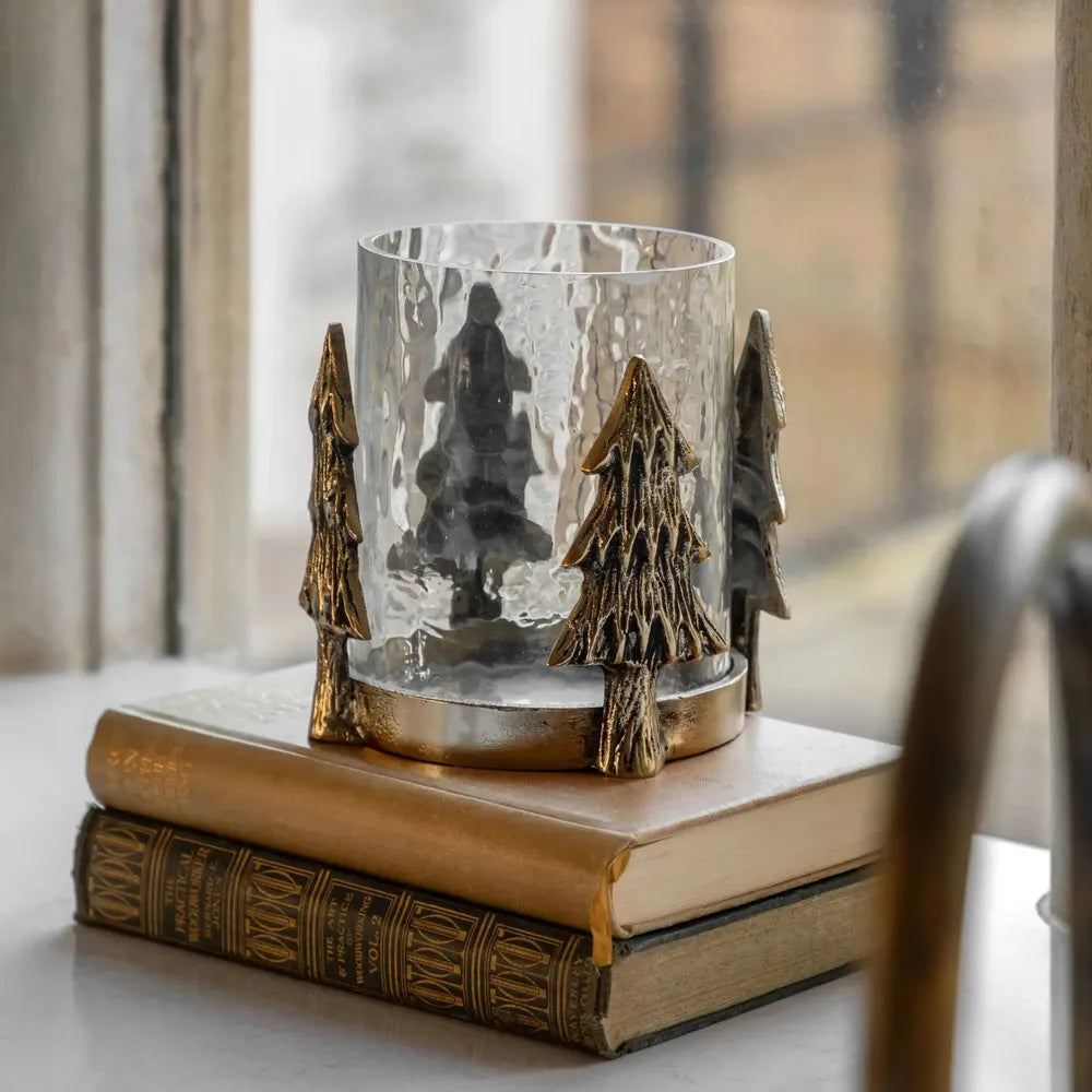 x3 Xmas Tree Hurricane Antique Gold