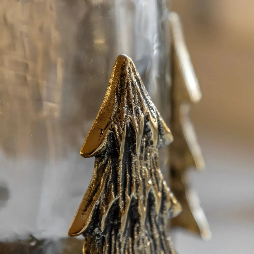 x3 Xmas Tree Hurricane Antique Gold