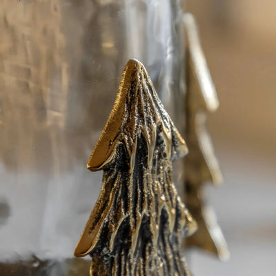 x3 Xmas Tree Hurricane Antique Gold
