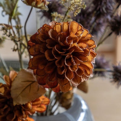 Dahlia Autumnal Bouquet Rust