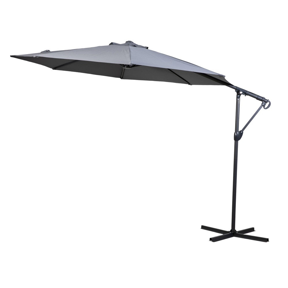 Vazzano Cantilever Parasol Grey