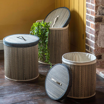 Ayra Laundry Basket Set of 3 Seagrass