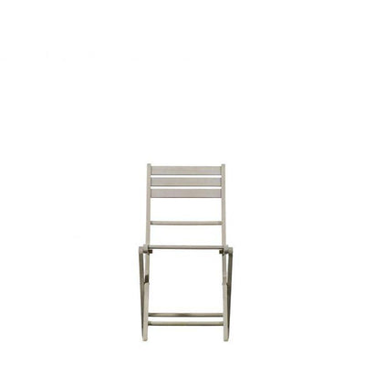 Rezay Folding Chair Whitewash (2pk)