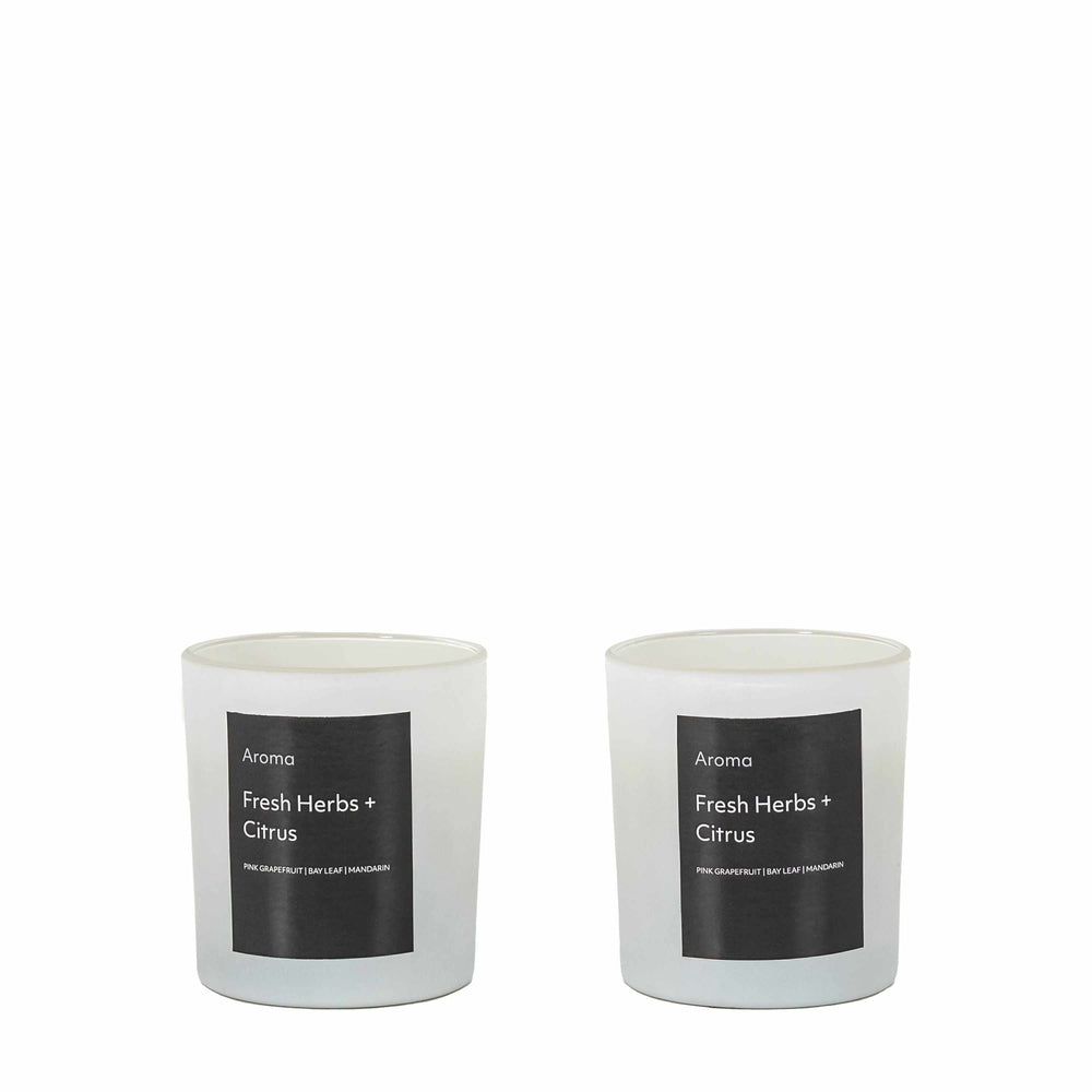 Aroma Votive Fresh Herbs and Citrus Small