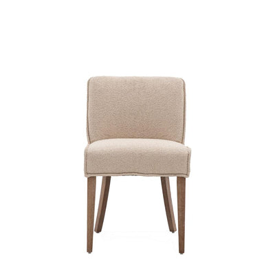 x2 Tarnby Dining Chairs Taupe