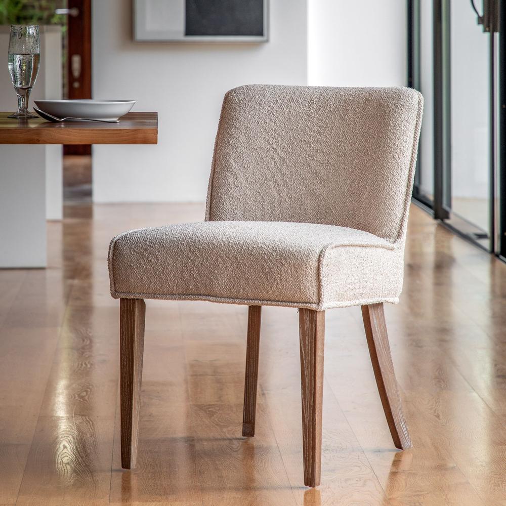 x2 Tarnby Dining Chairs Taupe