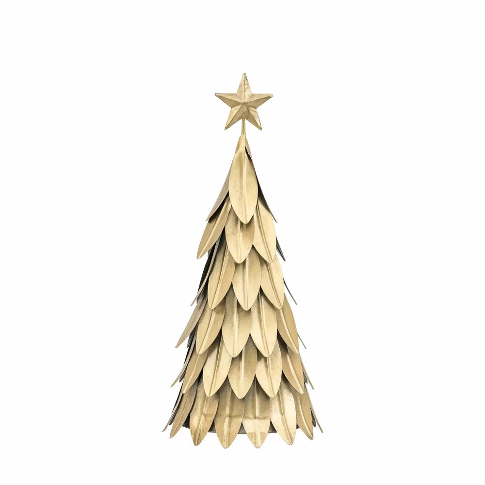 Christmas Tree Antique Gold Large