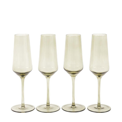 x4 Flute Glass Green